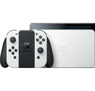 Ігрова приставка портативна Nintendo Switch OLED (White)